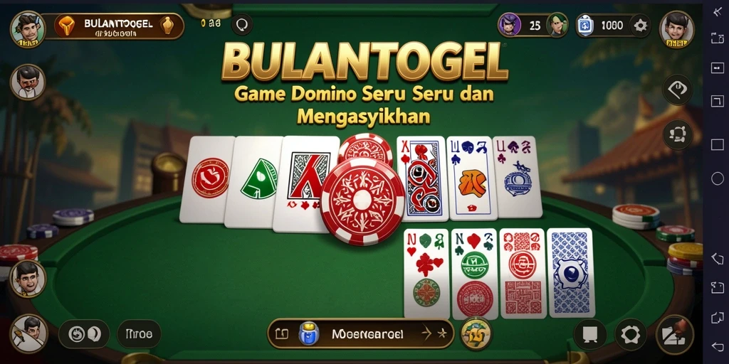 Gameplay seru Domino di BULANTOGEL yang mengasyikkan