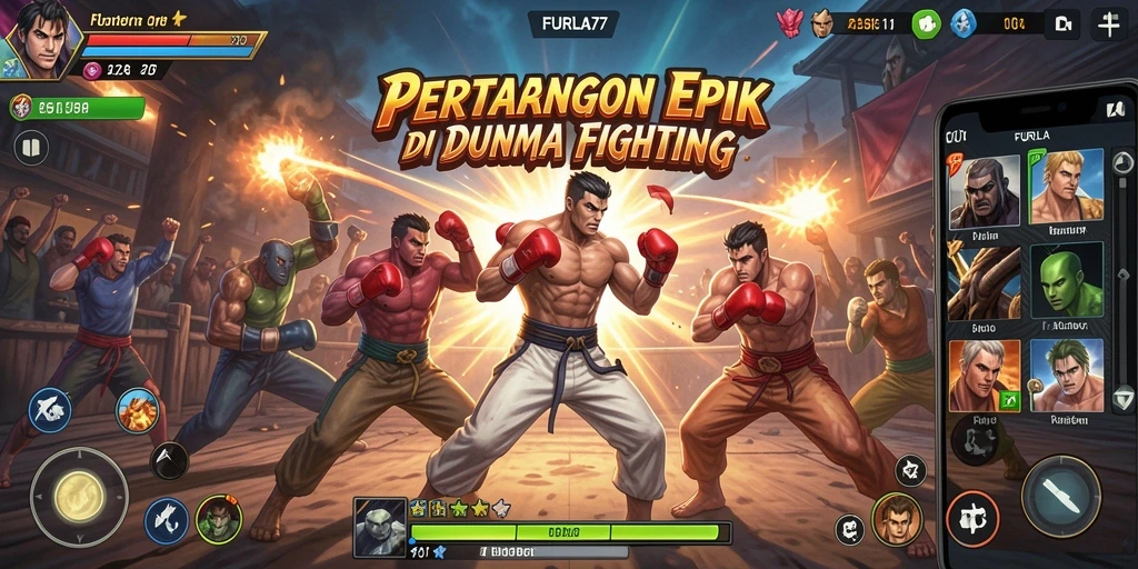 Tangkapan layar gameplay FURLA77 yang penuh aksi dan seru.
