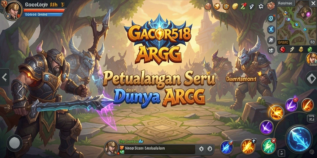 Tampilan gameplay GACOR518 yang penuh aksi dan petualangan seru.