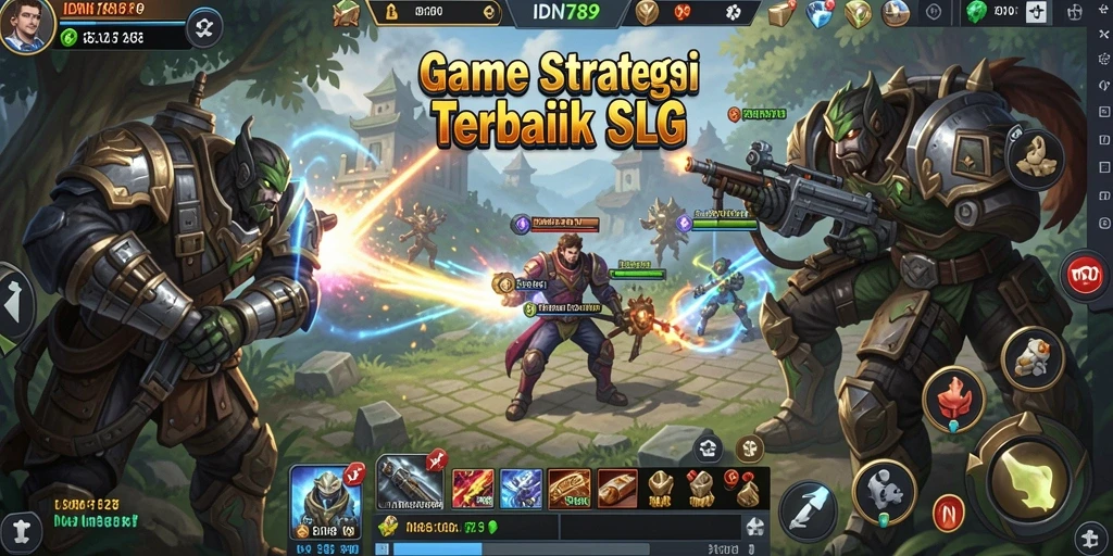 Tangkapan layar gameplay IDN789 yang menampilkan aksi SLG seru.