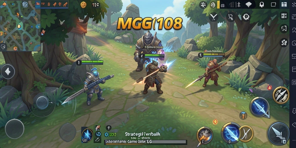 Tampilan gameplay MG108 yang menegangkan dan strategis.