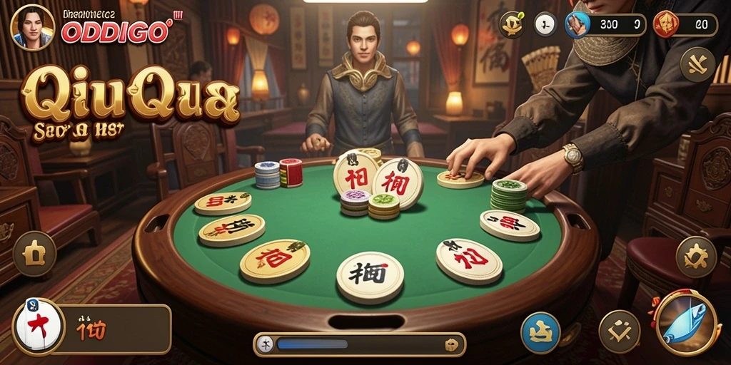 Tampilan menarik dari gameplay ODDIGO yang mendebarkan.