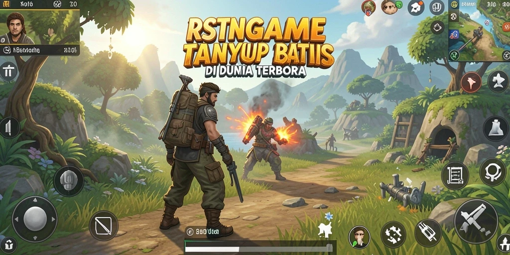Tampilan gameplay RSNGAME yang menakjubkan dan mendebarkan.