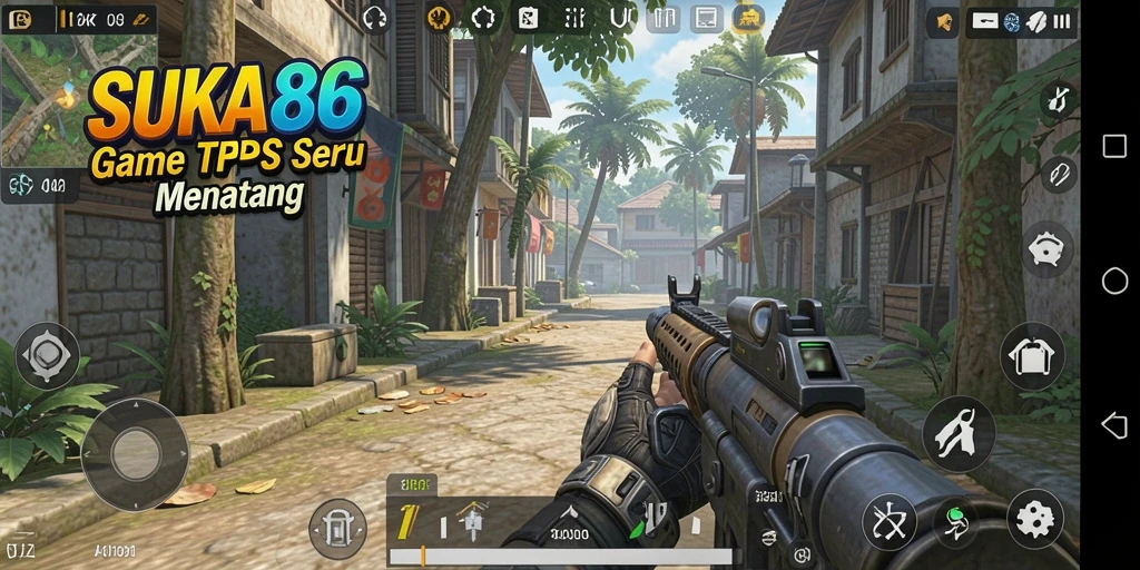 Gameplay TPS yang mendebarkan dan menantang di SUKA86.