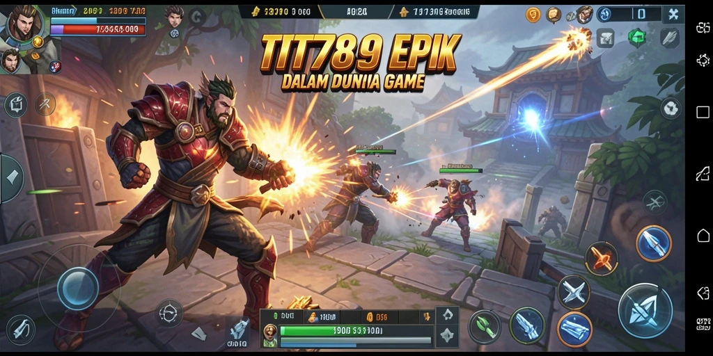 Screenshot gameplay TT789 menunjukkan aksi pertarungan yang mendebarkan.
